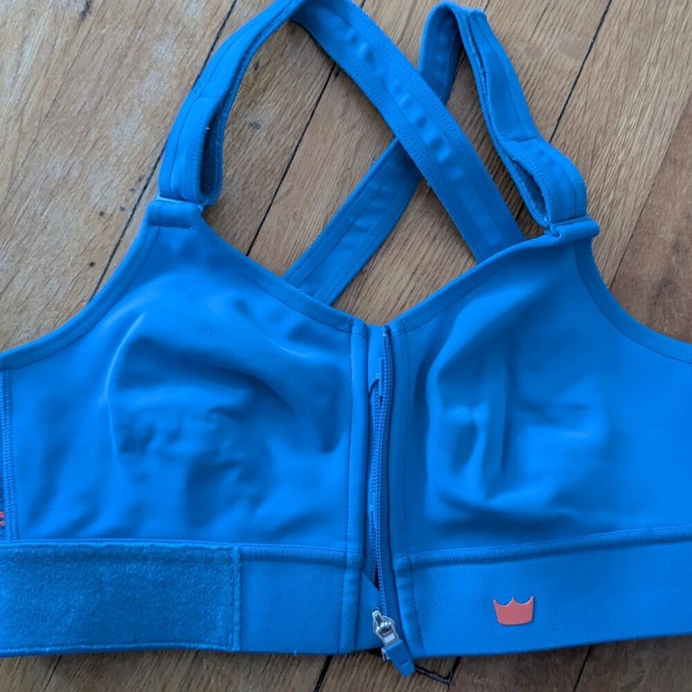 SHEFIT Ultimate Sports Bra, M, Blue